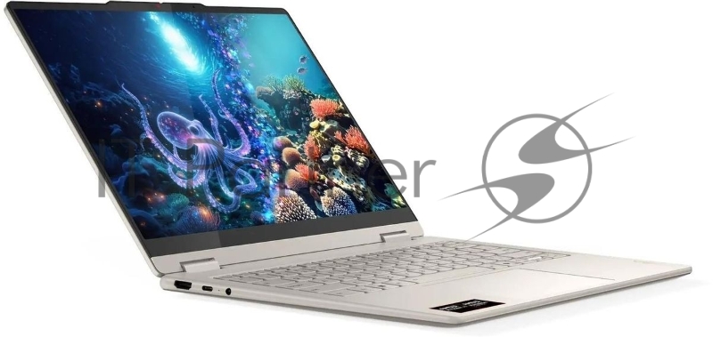 Ноутбук Lenovo Yoga 7 14AKP10/14/OLED/AMD Ryzen AI 5 340/24Gb/1Tb SSD/AMD Radeon 840M/Windows 11 Pro/бежевый/1.38kg