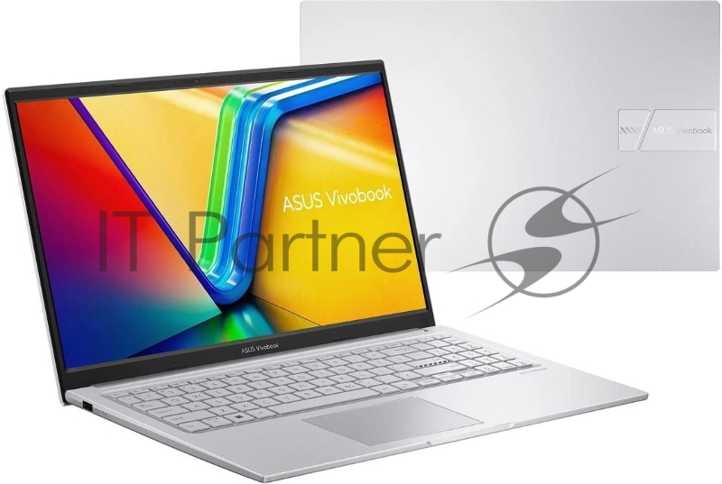 Ноутбук ASUS VivoBook X1504VA-BQ4060/15.6/IPS/Intel Core 3 100U/16Gb/512Gb SSD/Intel Graphics/noOS/серебристый/1.7kg