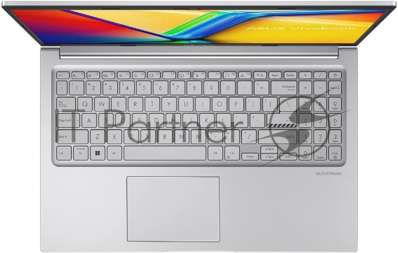 Ноутбук ASUS VivoBook X1504VA-BQ4060/15.6/IPS/Intel Core 3 100U/16Gb/512Gb SSD/Intel Graphics/noOS/серебристый/1.7kg