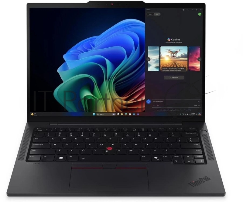 Ноутбук Lenovo ThinkPad T14s G6/14/IPS/Intel Core Ultra 7 255U/16Gb/512Gb SSD/Intel Graphics/Windows 11 Pro/черный/1.28kg