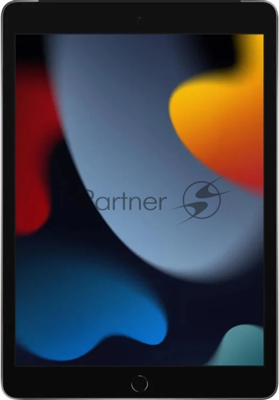 Планшет Apple iPad 2021 A2604 A13 Bionic 6С RAM3Gb ROM64Gb 10.2 IPS 2160x1620 4G iOS серый космос 8Mpix 12Mpix BT WiFi 9hr