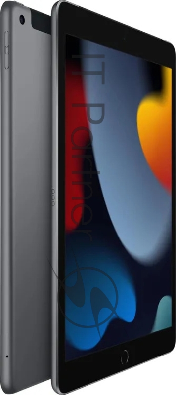 Планшет Apple iPad 2021 A2604 A13 Bionic 6С RAM3Gb ROM64Gb 10.2 IPS 2160x1620 4G iOS серый космос 8Mpix 12Mpix BT WiFi 9hr