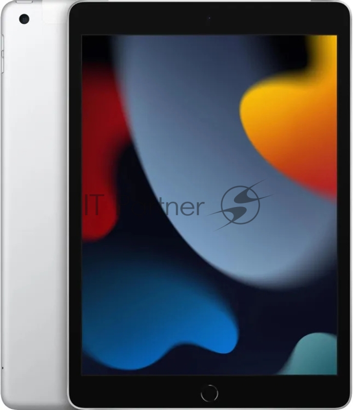 Планшет Apple iPad 2021 A2604 A13 Bionic 6С RAM3Gb ROM64Gb 10.2 IPS 2160x1620 4G iOS серебристый 8Mpix 12Mpix BT WiFi 9hr