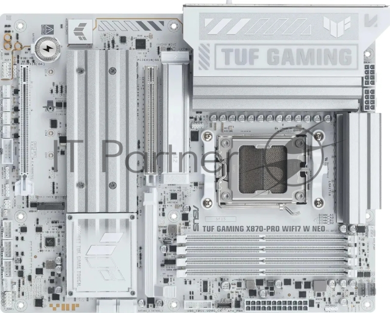 Материнская плата Asus TUF GAMING X870-PRO WIFI7 W NEO Socket AM5 AMD X870 4xDDR5 ATX AC`97 8ch(7.1) 5Gigabit RAID+HDMI
