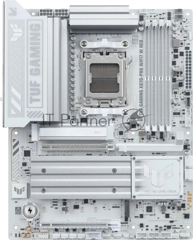 Материнская плата Asus TUF GAMING X870-PRO WIFI7 W NEO Socket AM5 AMD X870 4xDDR5 ATX AC`97 8ch(7.1) 5Gigabit RAID+HDMI