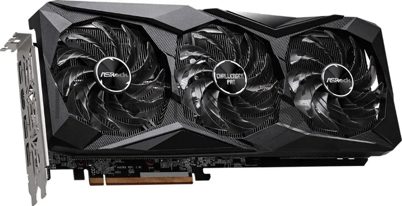 Видеокарта Asrock PCI-E 4.0 RX7600 CLP 8GO AMD Radeon RX 7600 8Gb 128bit GDDR6 2280/18000 HDMIx1 DPx3 HDCP Ret