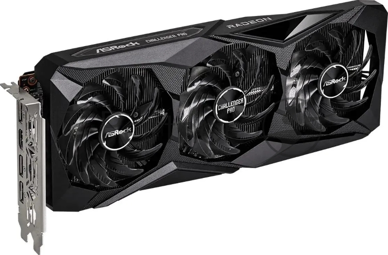 Видеокарта Asrock PCI-E 4.0 RX7600 CLP 8GO AMD Radeon RX 7600 8Gb 128bit GDDR6 2280/18000 HDMIx1 DPx3 HDCP Ret
