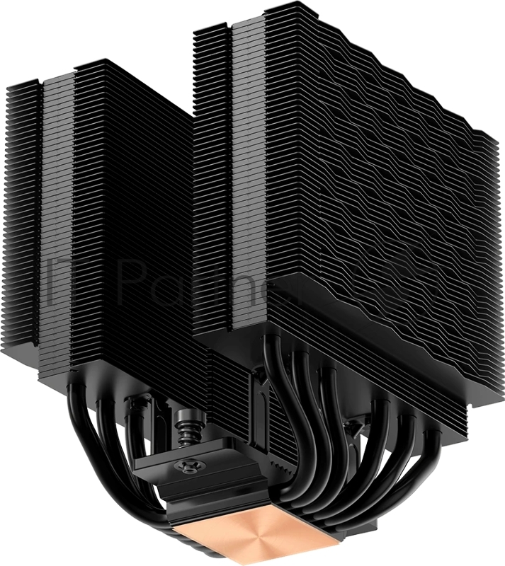 Устройство охлаждения(кулер) PcCooler RT620Pro TC ARGB Soc-AM5/AM4/1151/1200/2066/1700 черный 4-pin 34.9dB Al+Cu 265W Ret (RT620PROTC-BKAWYX-GL)
