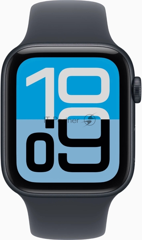 Смарт-часы Apple Watch SE 3 2025 A3325 44мм OLED корп.темная ночь Sport Band рем.темная ночь разм.брасл.:S/M (MEHN4J/A)