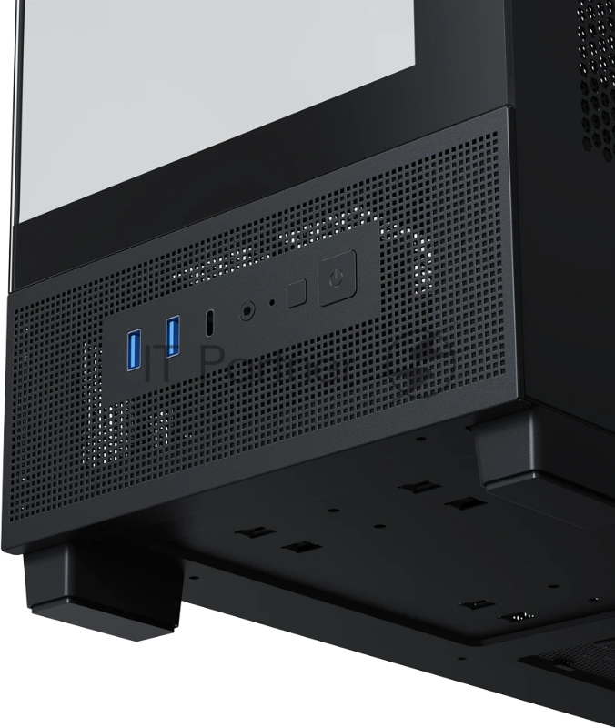 Компьютерный корпус XASTRA Q500M 3ARGB-FG-C10-UC Black mATX/Aquarium/Screewless/ 3x120mm ARGB PWM FG fans/Argb+PWM HUB 10port/ Type-C/ Q500M-3FG12A-C10-UC