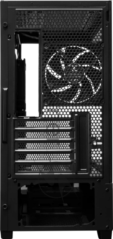 Компьютерный корпус XASTRA Q500M 3ARGB-FG-C10-UC Black mATX/Aquarium/Screewless/ 3x120mm ARGB PWM FG fans/Argb+PWM HUB 10port/ Type-C/ Q500M-3FG12A-C10-UC