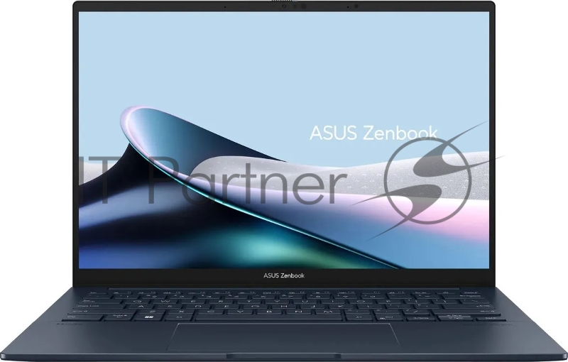 Ноутбук ASUS Zenbook 14 OLED UX3405CA-ST1350 Intel Core Ultra 5 225H 4300MHz/14/2880x1800/16GB/512GB SSD/Intel Arc Graphics/Wi-Fi/Bluetooth/Windo 11 Pro (90NB14W1-M01ZM0_Win11P) Blue