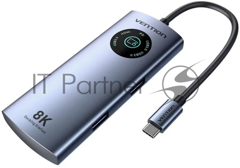 Мультифункциональный хаб Vention USB-C 5 в 1 HDMI 8K