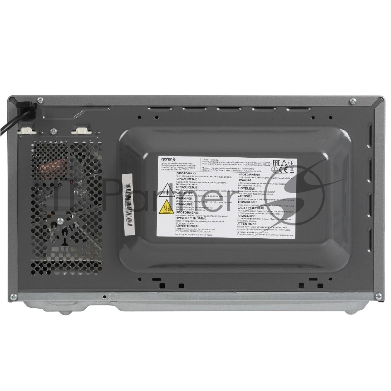 Микроволновая печь Gorenje MO20A3T4 серый/черный, 20 л, 700 Вт, переключатели - поворотный механизм