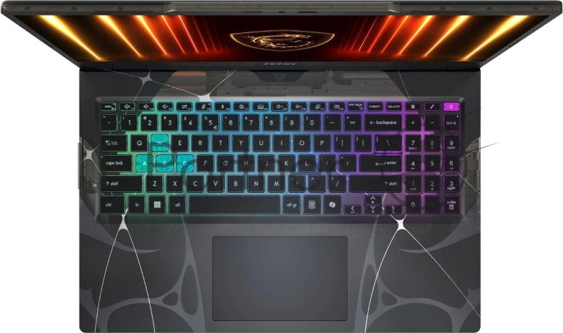 Ноутбук MSI Cyborg 15 B13WGKG-662CA Core i7 13620H 32Gb SSD1Tb NVIDIA GeForce RTX 5070 8Gb 15.6 IPS FHD (1920x1080) Windows 11 Home Multi Language black WiFi BT Cam