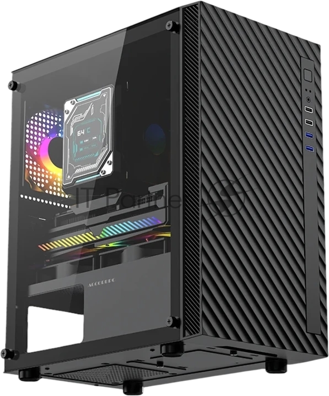 Корпус Accord mATX ACC-508 Black