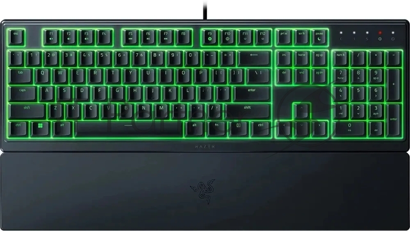 Клавиатура проводная игровая мембранная Razer Ornata V3 X,черный (RZ03-04470100-R3M1)