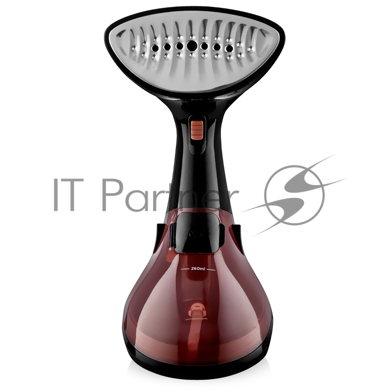 Отпариватель BRAYER BR4127 черный/коричневый, 1500 Вт, 25 г/мин, 260 мл