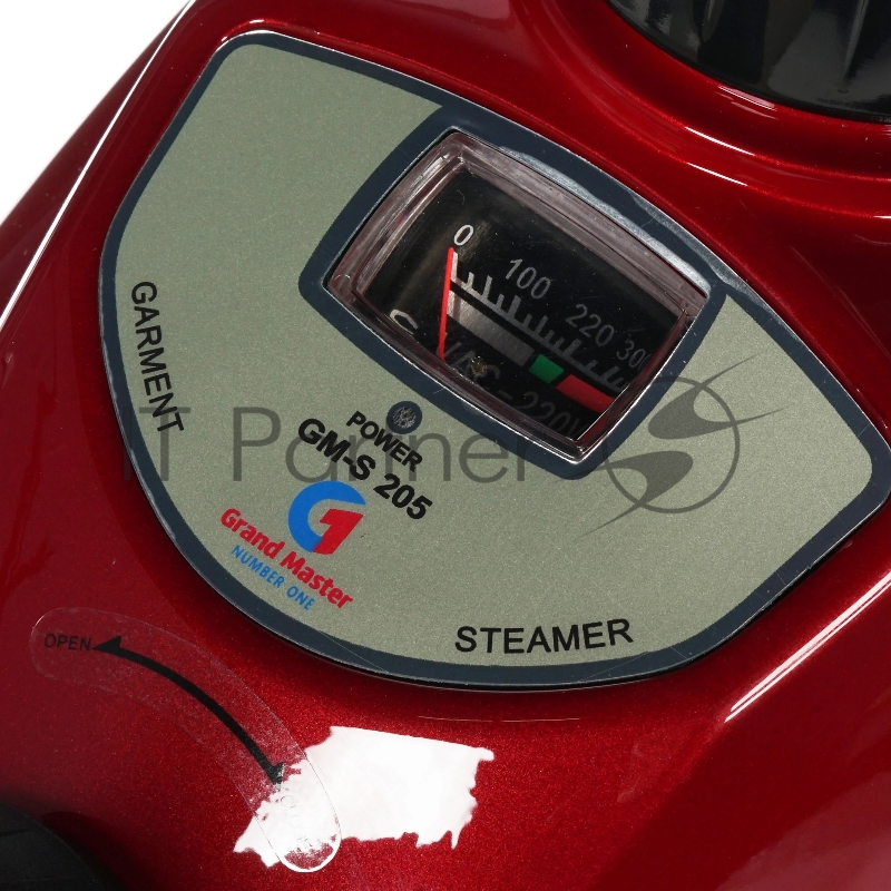 Отпариватель Grand Master GM-S205 Professional красный, 2300 Вт, 80 г/мин, 2500 мл
