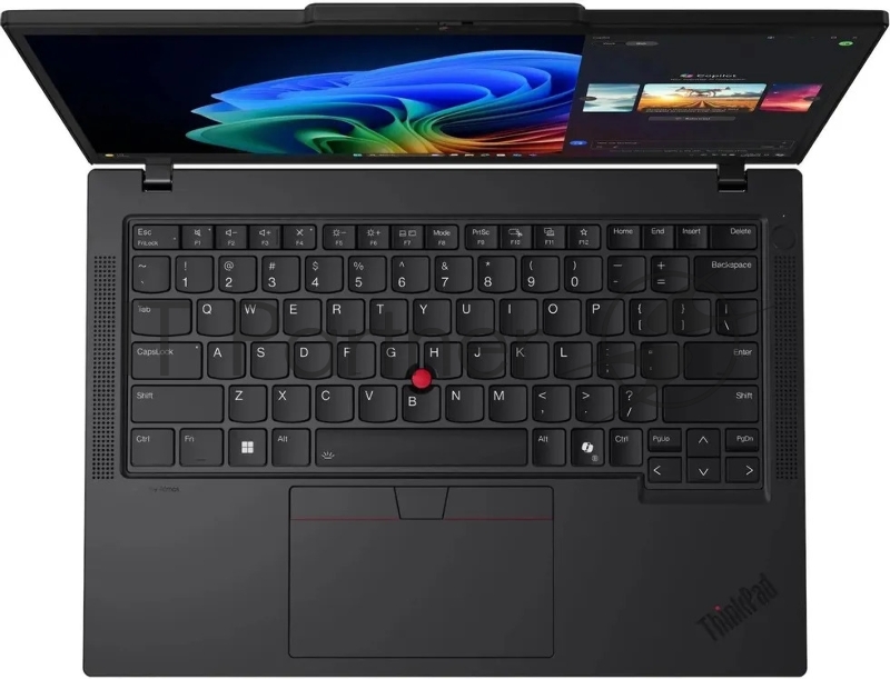Ноутбук Lenovo ThinkPad T14 G6 Core Ultra 7 258V 32Gb SSD512Gb Intel Arc 140V 14 IPS WUXGA (1920x1200) Windows 11 Pro black WiFi BT Cam (21QG0059GP)
