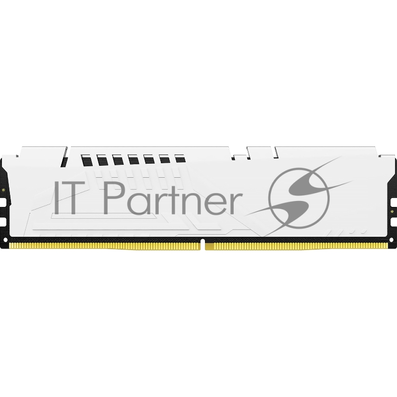 Оперативная память Kingston Fury Beast, DDR5, 32Gb (1x32Gb), 5600MHz, CL36, DIMM, с радиаторами, белый