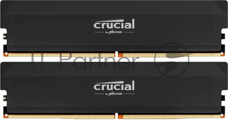 Оперативная память Crucial, DDR5, 32GB (2x16GB), 6000 MHz, CL36, с радиатором, черный
