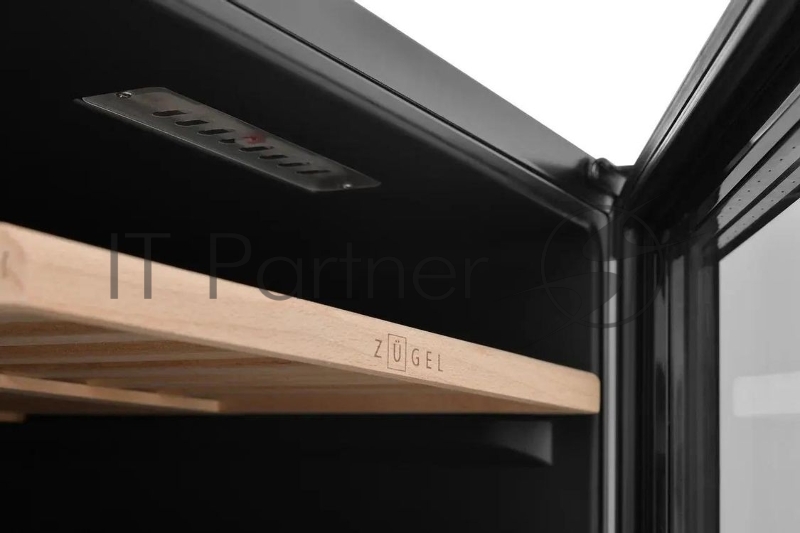 Винный шкаф ZÜGEL ZCWF521DB, черный