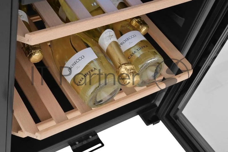 Винный шкаф ZÜGEL ZCWF521DB, черный