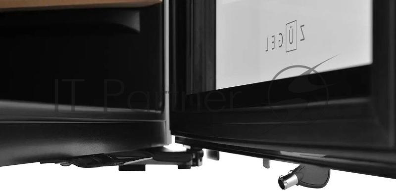 Винный шкаф ZÜGEL ZCWF521DB, черный
