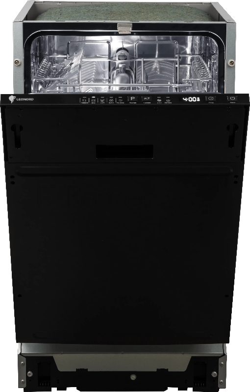 Посудомоечная машина LEONORD LDW-45B01, черный, 44.8 см, 9 компл., 49 дБ, класс A++