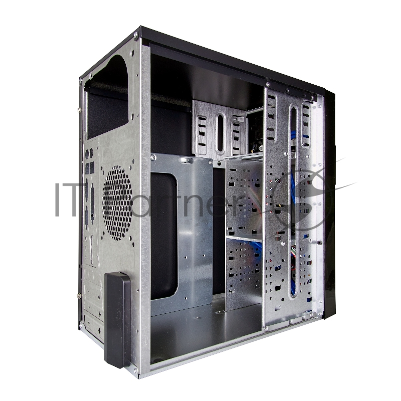 Компьютерный корпус Minitower ExeGate MA-371X Black, mATX (UN400, 120мм) 2хUSB+2хUSB 3.0, Audio