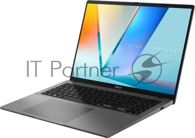 Ноутбук ASUS VivoBook S16 OLED S3607CA-SH137 Intel Core Ultra 7 255H 4400MHz/16/1920x1200/32GB/1024 SSD/Intel Arc/Wi-Fi/Bluetooth/Windows 11 Pro (90NB16I2-M00A70_32Win11P) Grey