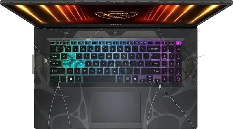 Ноутбук MSI Cyborg A17 AI B2HWEKG-041XRU Ryzen 7 260 16Gb SSD1Tb NVIDIA GeForce RTX5050 8Gb 17.3 IPS FHD (1920x1080) FreeDOS black WiFi BT Cam (9S7-17UL32-041)