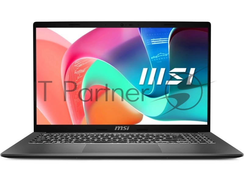 Ноутбук MSI Modern 15 F1MG-1200RU Core 5 120U 16Gb SSD512Gb Intel Graphics 15.6 IPS FHD (1920x1080) Windows 11 Pro grey WiFi BT Cam (9S7-15S111-1200)
