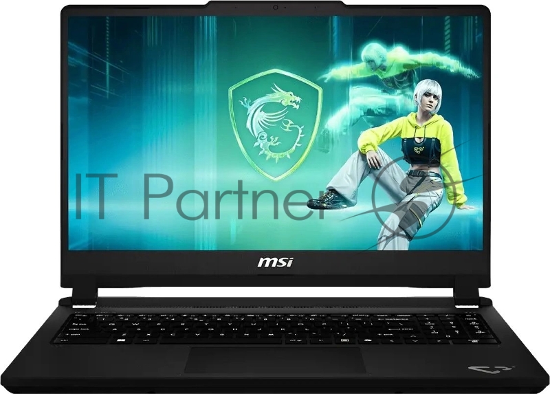 Ноутбук MSI Cyborg 15 Max C2WG-013XRU Core 7 240H 16Gb SSD1Tb NVIDIA GeForce RTX 5070 8Gb 15.6 IPS FHD (1920x1080) FreeDOS grey WiFi BT Cam (9S7-15T111-013)