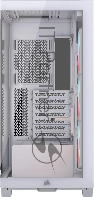 Корпус без блока питания/ Case Corsair 3500X LX-R RGB iCUE LINK, Midi-Tower, TG, 3x120mm ARGB, 2xUSB-A 3.2, 1xUSB 3.2 Type-C, E-ATX, ATX, mATX, mITX White