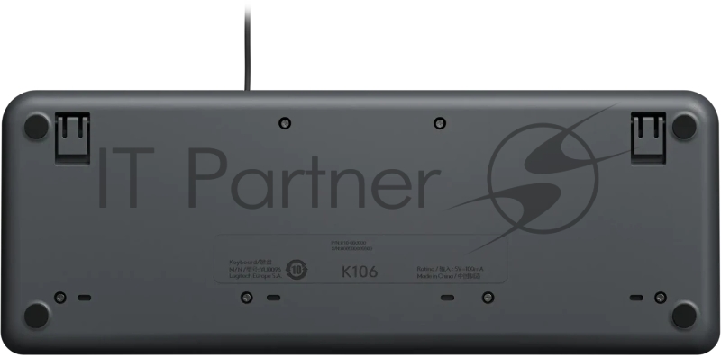 Клавиатура проводная Logitech K106 Черный (920-013902)