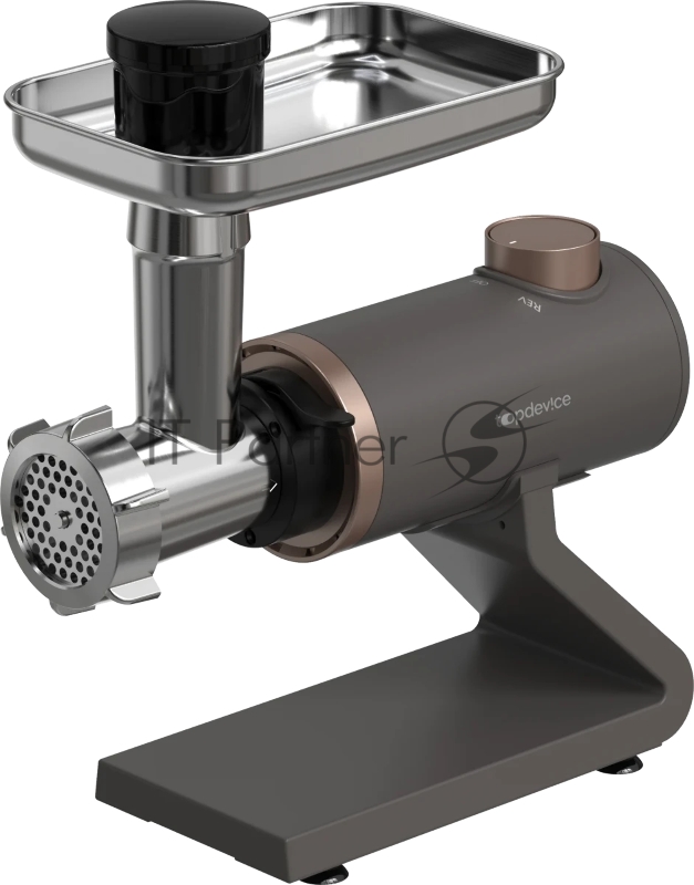 Мясорубка Topdevice TDMG100 /2000 Вт/3 кг.в мин/плавный пуск/реверс/насадки для кеббе и колбасок/капучиновый (TDMG-100CL)