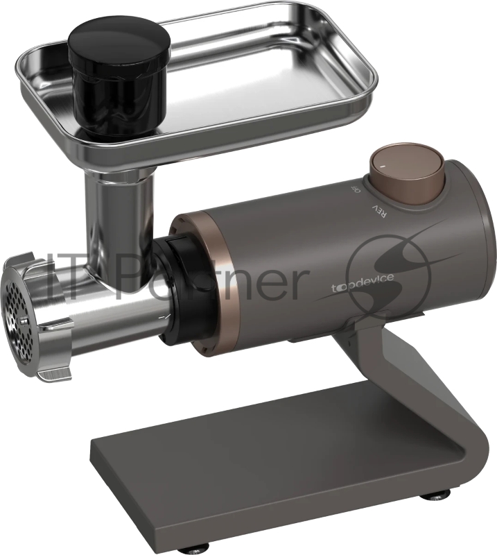 Мясорубка Topdevice TDMG100 /2000 Вт/3 кг.в мин/плавный пуск/реверс/насадки для кеббе и колбасок/капучиновый (TDMG-100CL)