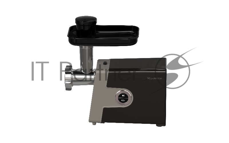 Мясорубка Topdevice TDMG107 /1800 Вт/2 кг.в мин/плавный пуск/реверс/насадки для кеббе и колбасок/коричневый (TDMG107BR)