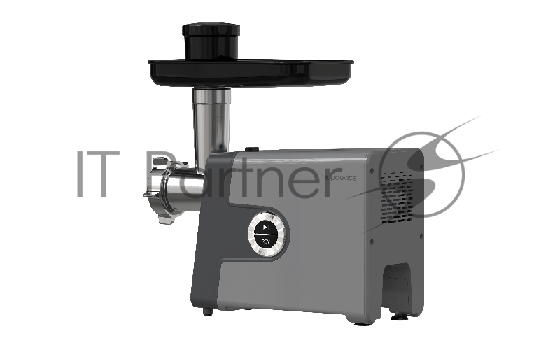 Мясорубка Topdevice TDMG107 /1800 Вт/2 кг.в мин/плавный пуск/реверс/насадки для кеббе и колбасок/графитовый (TDMG107G)