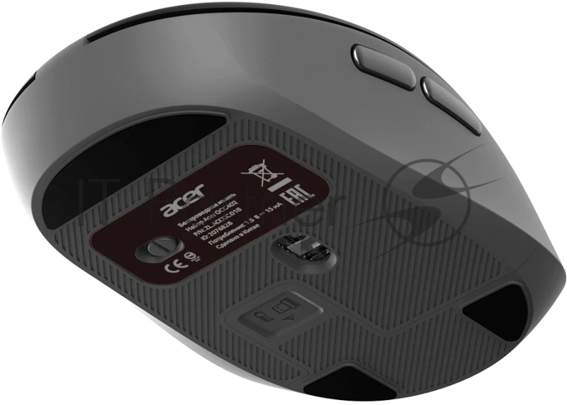 Комплект клавиатура+мышь Acer OCC402 клав:черный мышь:черный USB беспроводная slim Multimedia (ZL.ACCCC.018)