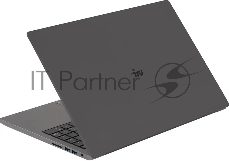 Ноутбук IRU Strato 16ALMR Core i7 12650H 32Gb SSD512Gb Intel UHD Graphics 16 IPS FHD (2560x1600) Windows 11 Pro grey WiFi BT Cam 5400mAh (2164683)