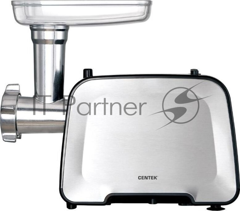 Мясорубка электрическая Centek CT-1604 белый, 2200 Вт, 2.2 кг/мин, реверс, насадки - 7