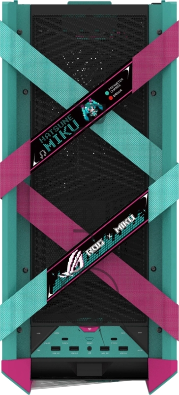 Компьютерный корпус ASUS ROG STRIX HELIOS II GX601S HATSUNE MIKU