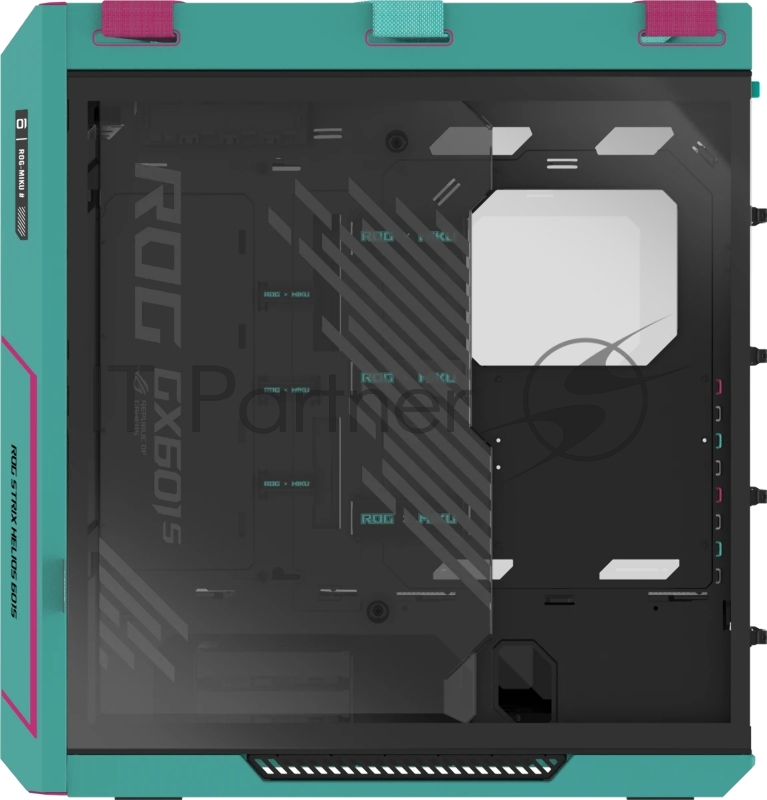 Компьютерный корпус ASUS ROG STRIX HELIOS II GX601S HATSUNE MIKU