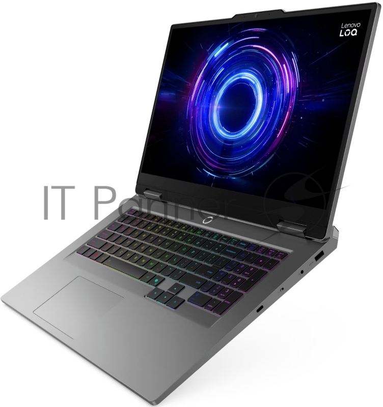 Ноутбук Lenovo LOQ 17IRX10/17.3/IPS/Intel Core i7 13650HX/1920x1080/32GB/1024GB SSD/NVIDIA GeForce RTX 5060 8GB/Без ОС/серый/2.9kg