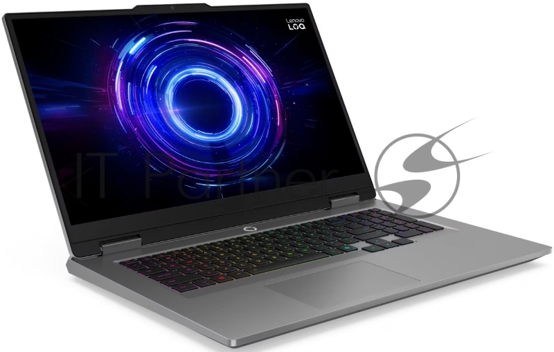 Ноутбук Lenovo LOQ 17IRX10/17.3/IPS/Intel Core i7 13650HX/1920x1080/32GB/1024GB SSD/NVIDIA GeForce RTX 5060 8GB/Без ОС/серый/2.9kg