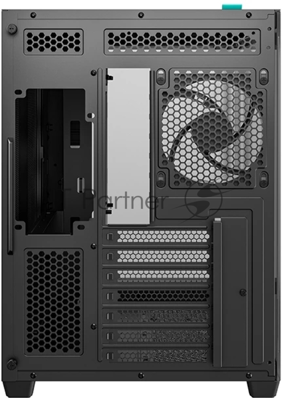 Корпус Deepcool CG530U 4F черный без БП ATX 10x120mm 4x140mm 1xUSB2.0 audio bott PSU