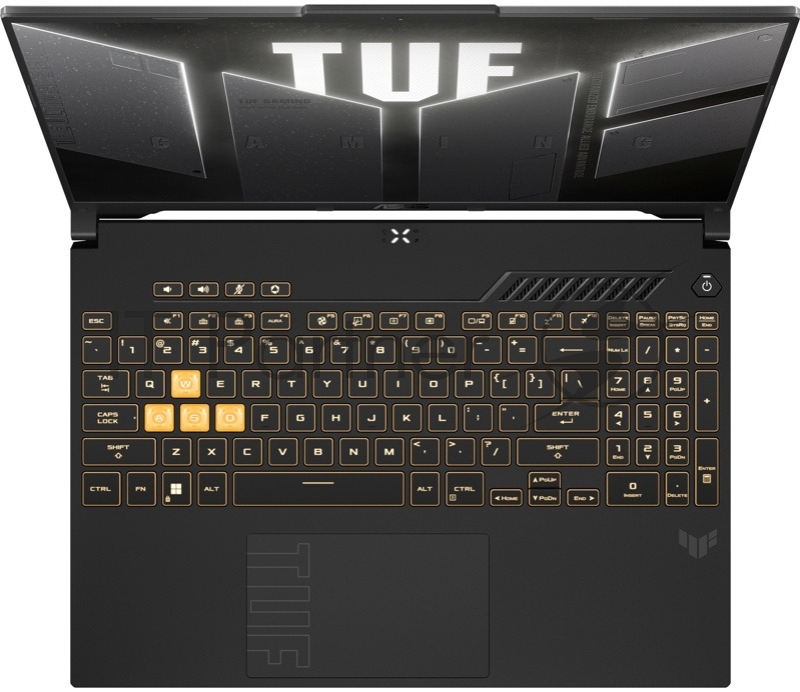 Ноутбук ASUS TUF Gaming F16 FX607VJ-RL009/16 WUXGA 1920x1200/Intel Core 5 210H/16 Gb/512 Gb SSD/nVidia GeForce RTX 3050 6GB/No OS/серый/2.27 кг